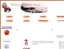 Tablet Screenshot of knottsislandonline.com